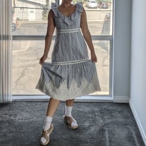 Powder Blue Prairie Dress